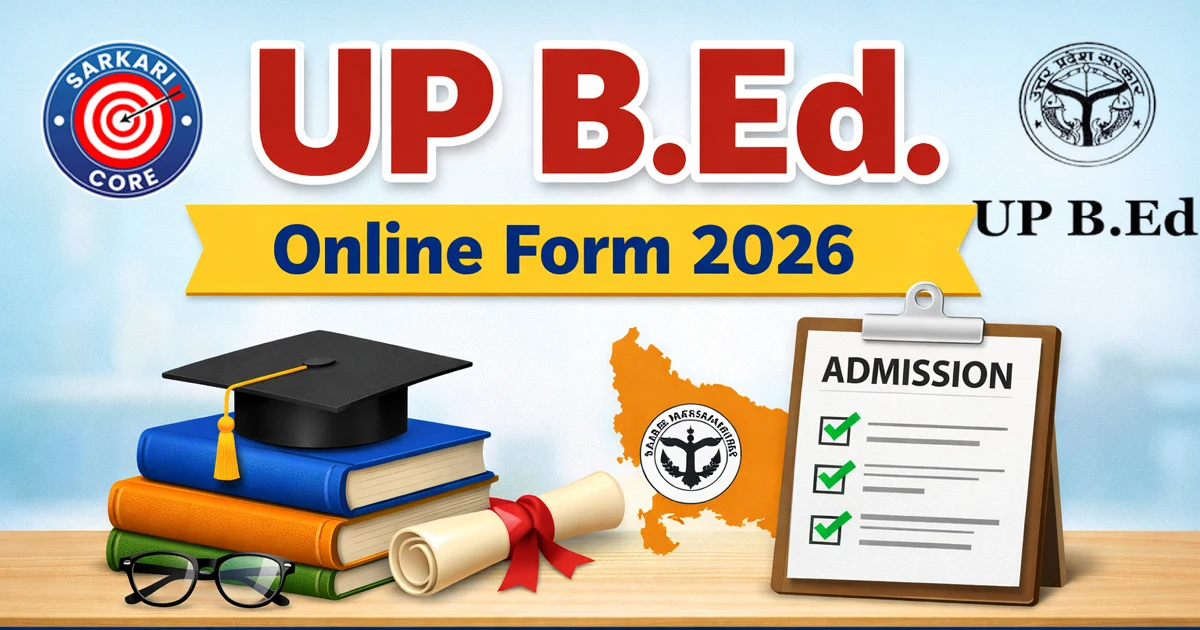 UP B.Ed. Online Form 2026