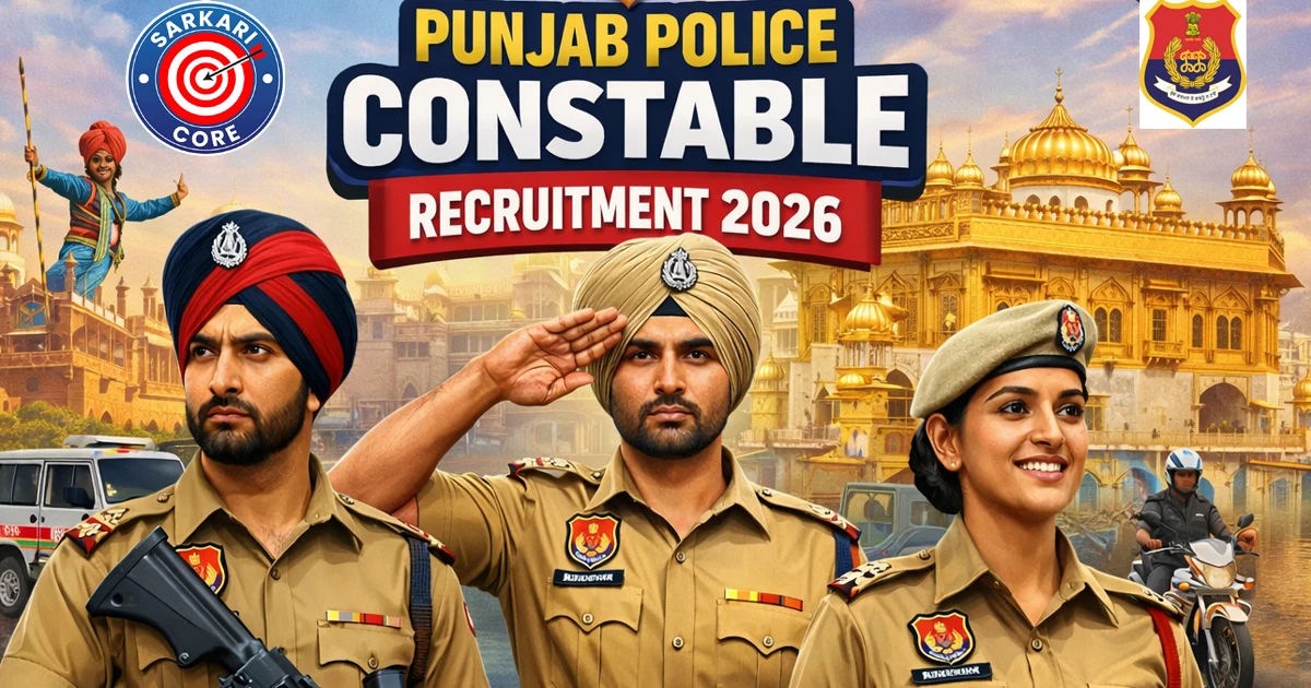 Punjab Police Constable Recruitment 2026
