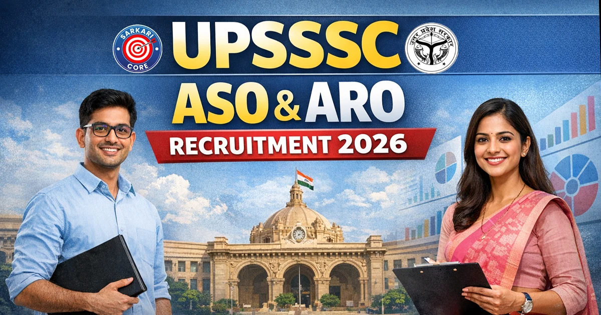 UPSSSC ASO & ARO Recruitment 2026