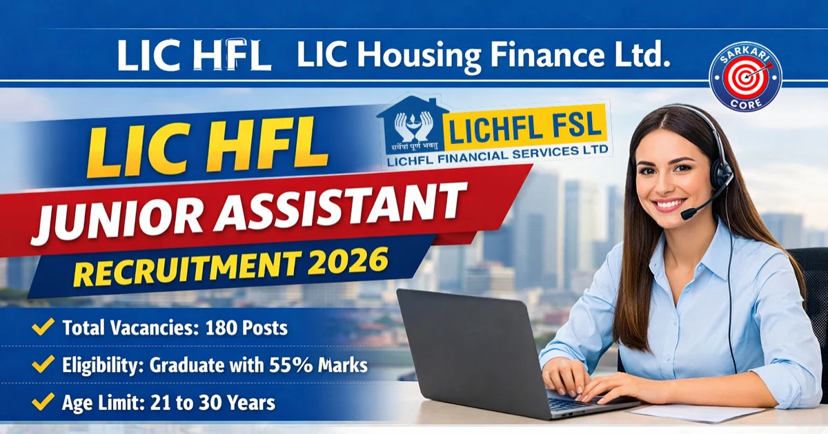 LIC HFL Junior Assistant Recruitment 2026