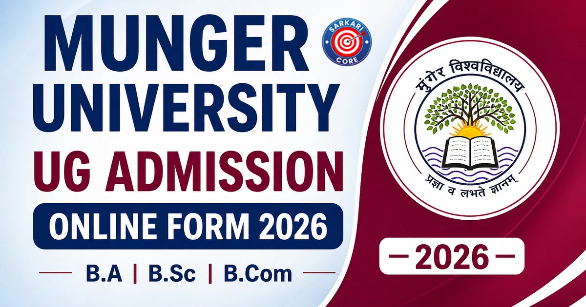 Munger University UG Admission Online Form 2026
