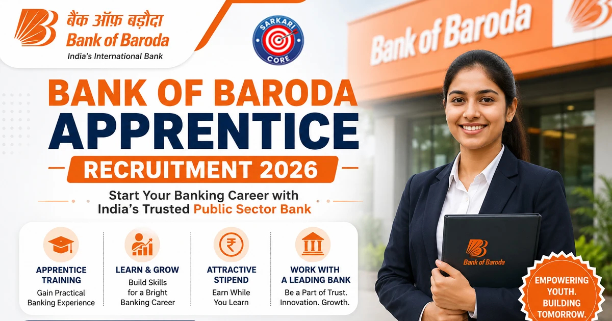 Bank of Baroda Apprentice Recruitment 2026