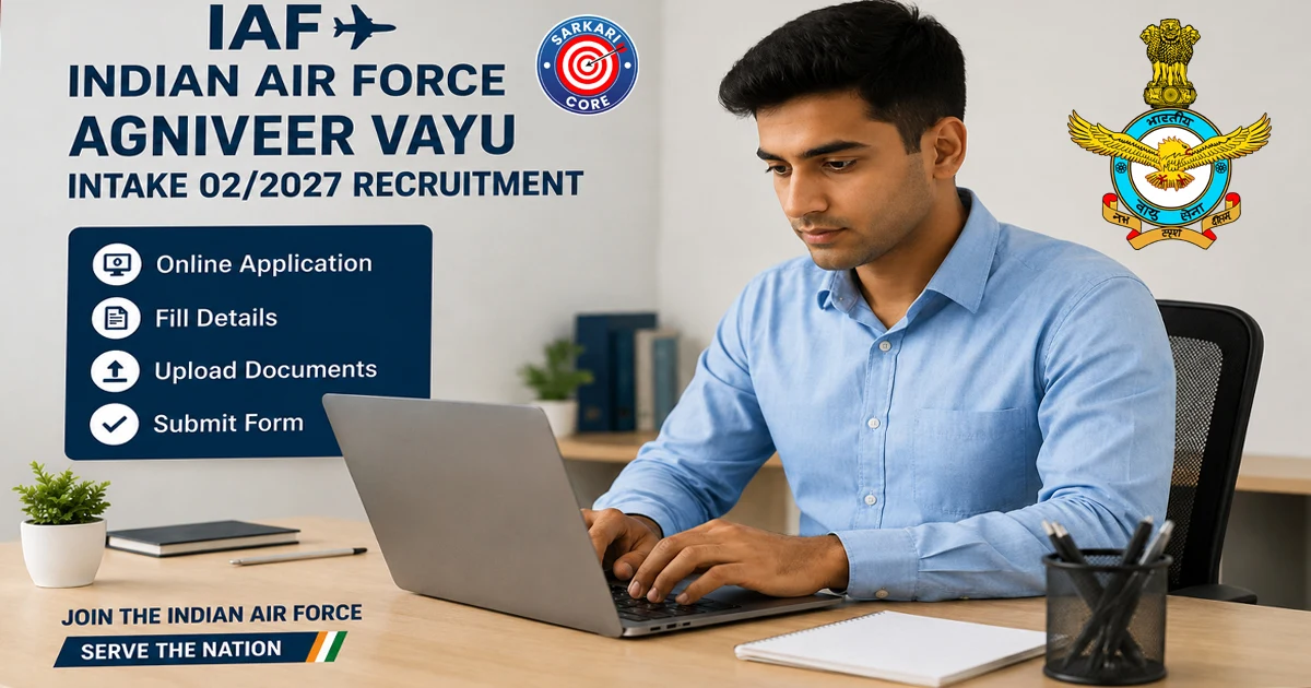 Indian Airforce Agniveer Vayu Intake 02/2027 Recruitment
