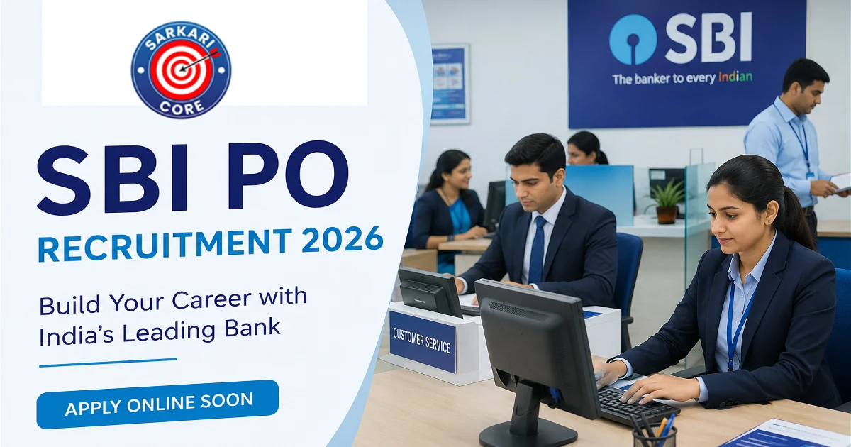 SBI PO Recruitment 2026