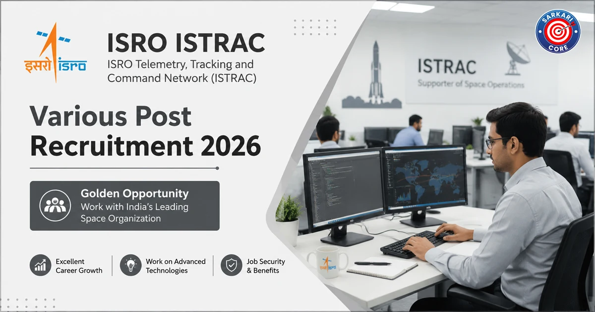 ISRO ISTRAC Various Post Recruitment 2026