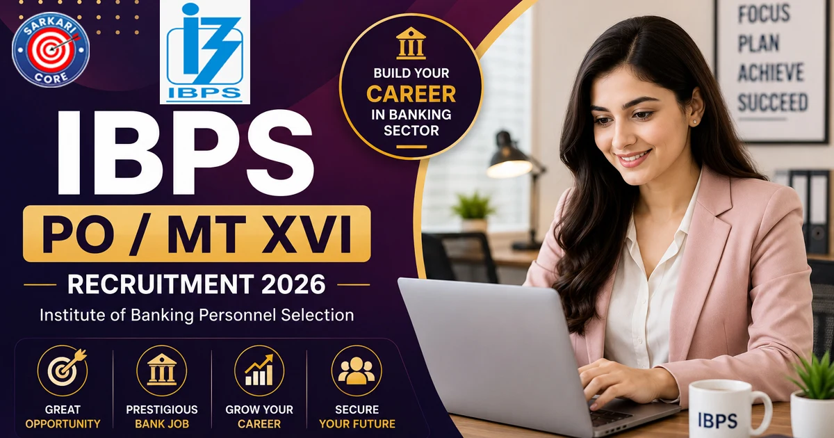 IBPS PO MT XVI Recruitment 2026