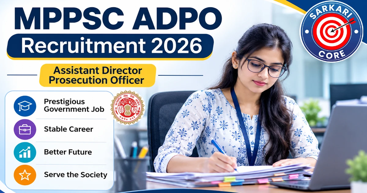 MPPSC ADPO Recruitment 2026