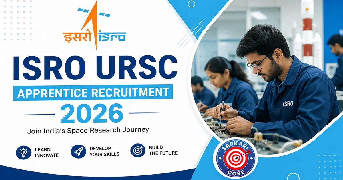 ISRO URSC Apprentice Recruitment 2026