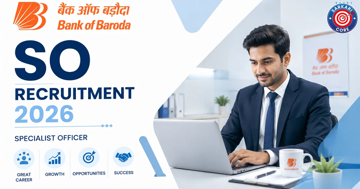 Bank of Baroda SO Recruitment 2026