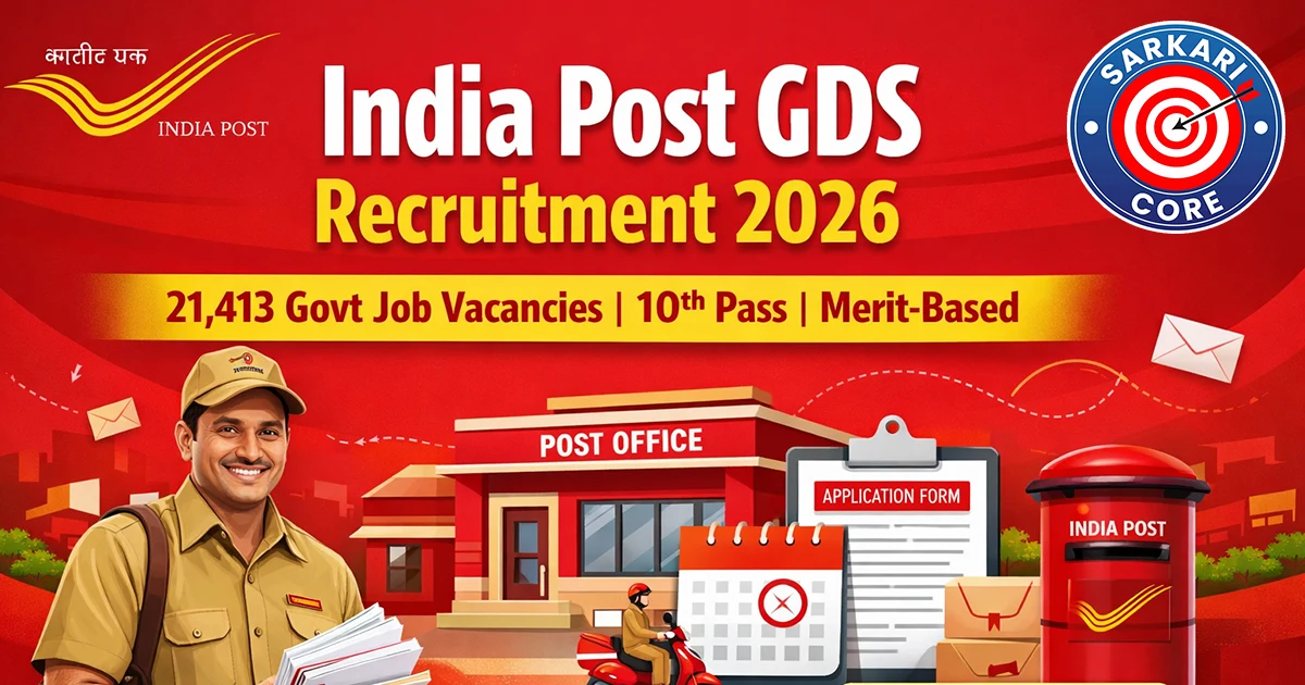 India Post GDS Recruitment 2026